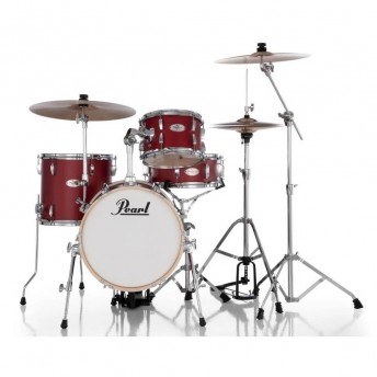 Pearl Midtown 4 Piece Kit with Hardware – Matte Red