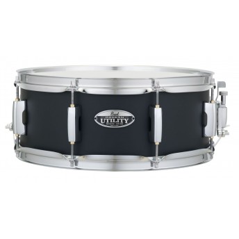 Pearl Modern Utility Snare Drum 14"x5.5" Maple Black Ice