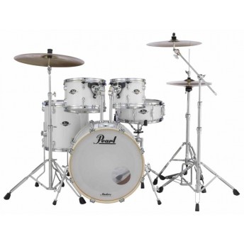 Pearl Export EXX 22" Fusion Plus Drum Kit With Hardware - Pure White