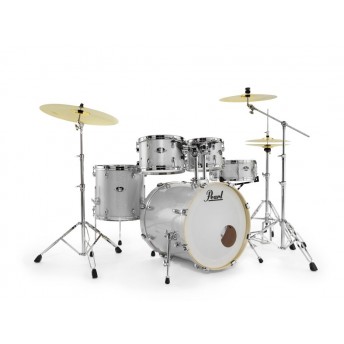 Pearl Export EXX 22" Fusion Plus Drum Kit With Hardware - Arctic Sparkle