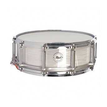 Pearl 75th Anniversary 14 x 5 Free Floater Phenolic Snare - Pearl White Oyster