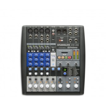 PreSonus StudioLive AR8 8 Channel Hybrid Performance and Recording Mixer