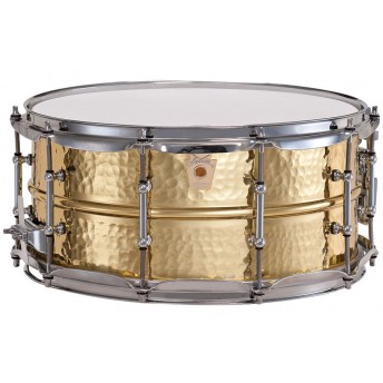 LUDWIG LB422BKT – HAMMERED BRASS 14"X6.5" SNARE DRUM