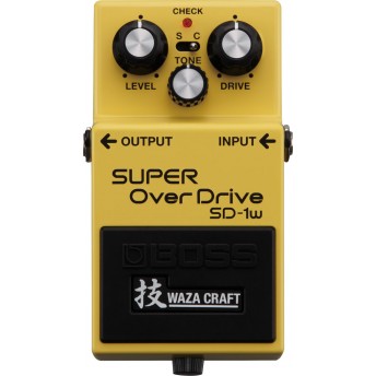 BOSS – SD-1W SUPER OVERDRIVE PEDAL – WAZA CRAFT SPECIAL EDITION