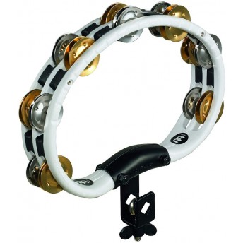 Meinl - Mountable Recording-Combo ABS Tambourine - Dual-Alloy Jingles - 2 Rows